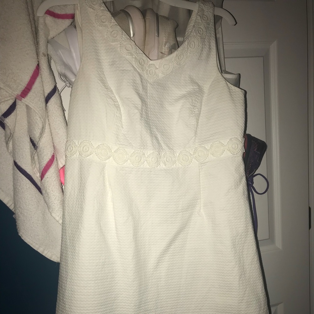 White Lilly Pulitzer dress